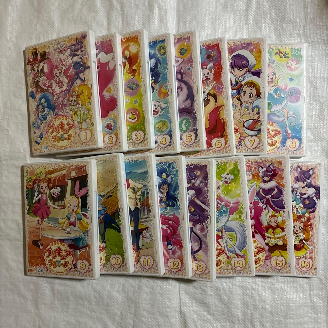 再生確認済み キラキラ⭐︎プリキュアアラモード DVD 全16巻 レンタル