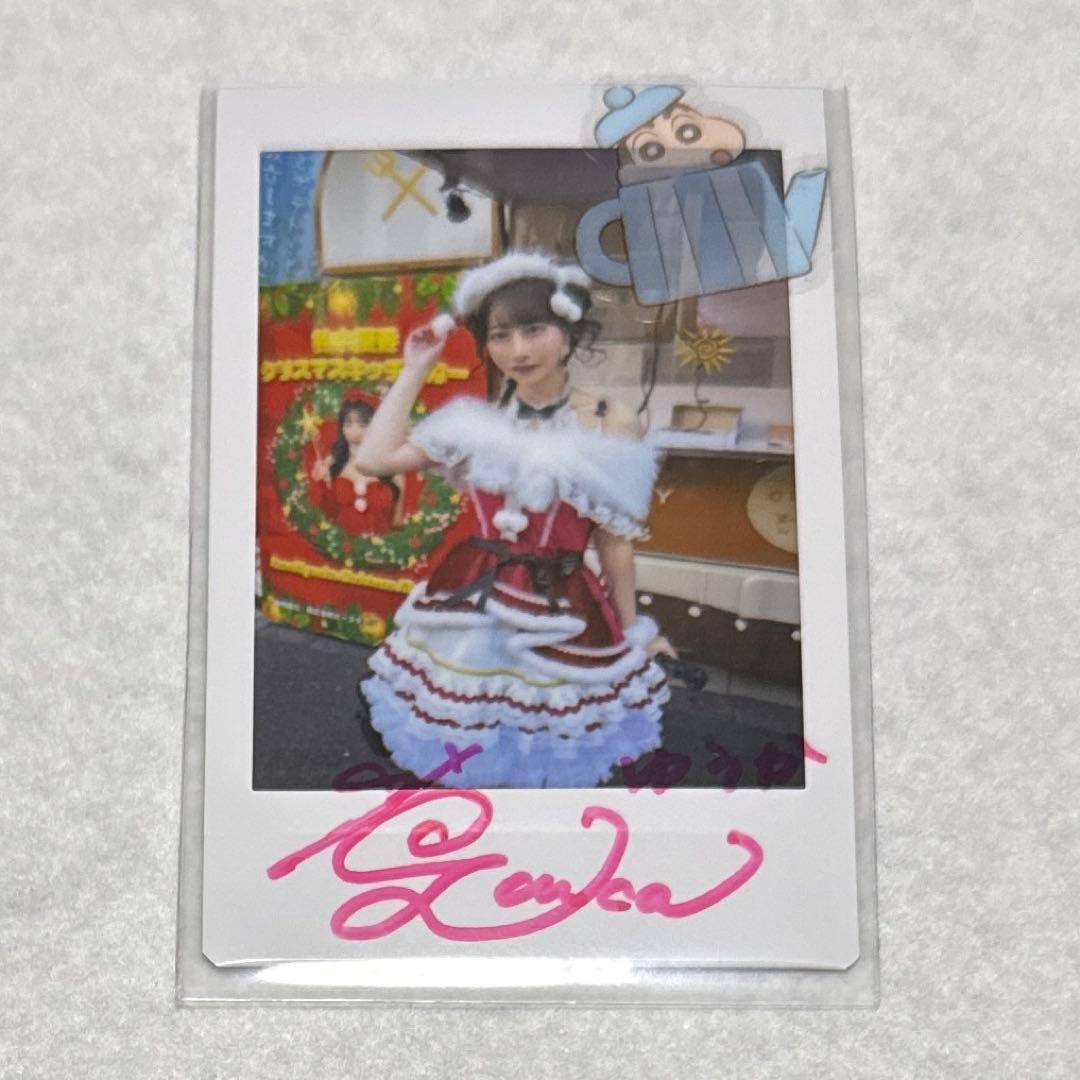 鈴木優香 直筆サイン クリスマス チェキ ポラロイド - メルカリ
