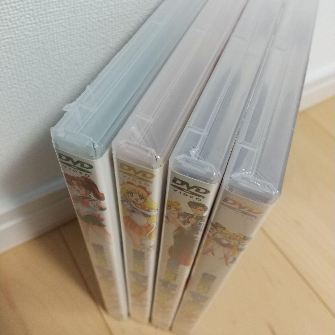 【ゆんたん 】セーラームーンDVD (5巻～8巻新品シュリンク未開封)