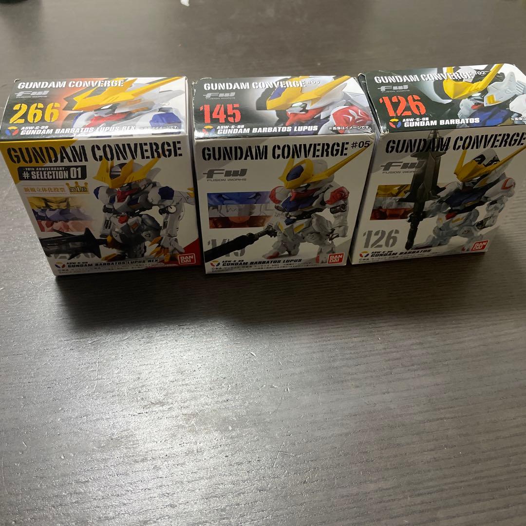 ガンダムコンバージ 鉄血バルバトス3体セット - メルカリ
