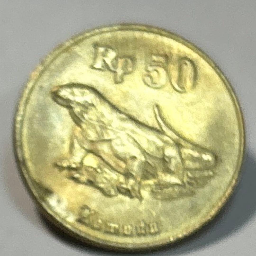 インドネシア50ルピア コモドドラゴン 美品 【248217】 - メルカリ