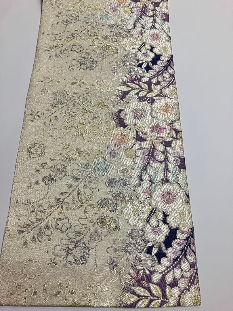 お仕立て上がり名古屋帯 新品未使用品 正絹 西陣織 No.363 - メルカリ