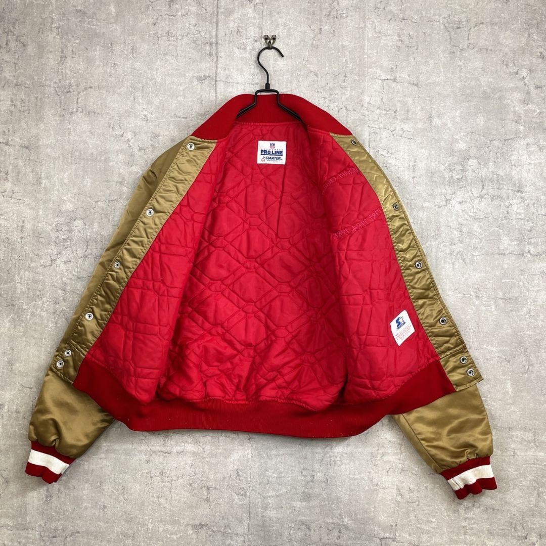 スターター 80s NFL 49ers アワードジャケット スタジャン 希少古着