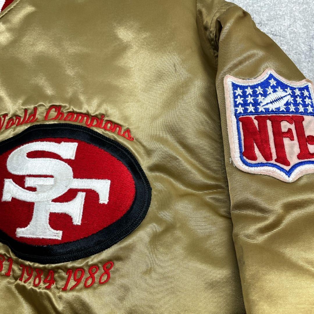 スターター 80s NFL 49ers アワードジャケット スタジャン 希少古着