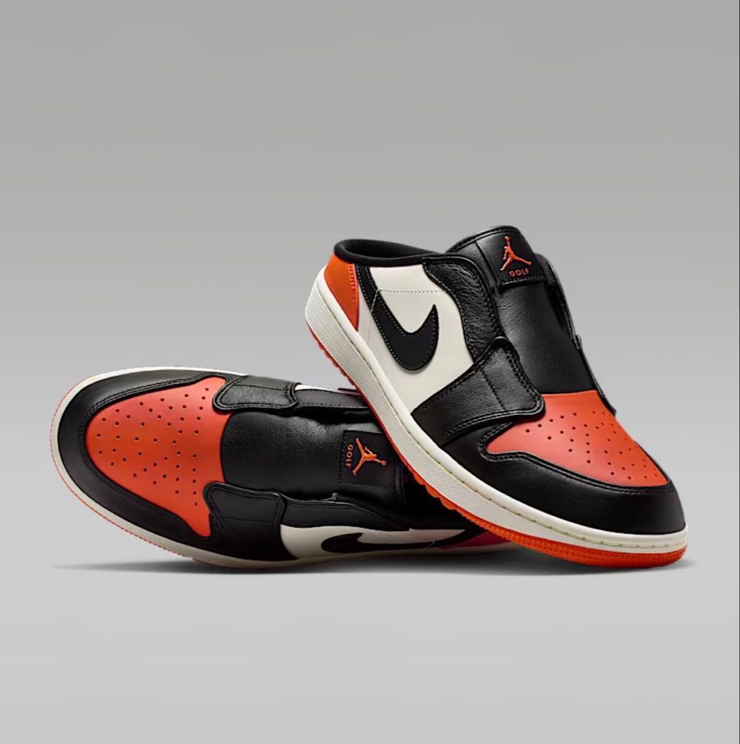 27.5cm ナイキ エア ジョーダン 1 ミュール ゴルフ 定価以下 - メルカリ