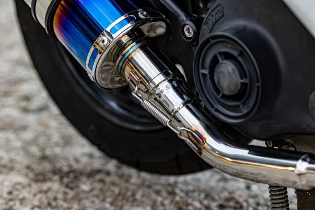 新製品 アドレスV50 (CA4BA ) HMS製 B2Xマフラー ブルー - メルカリ