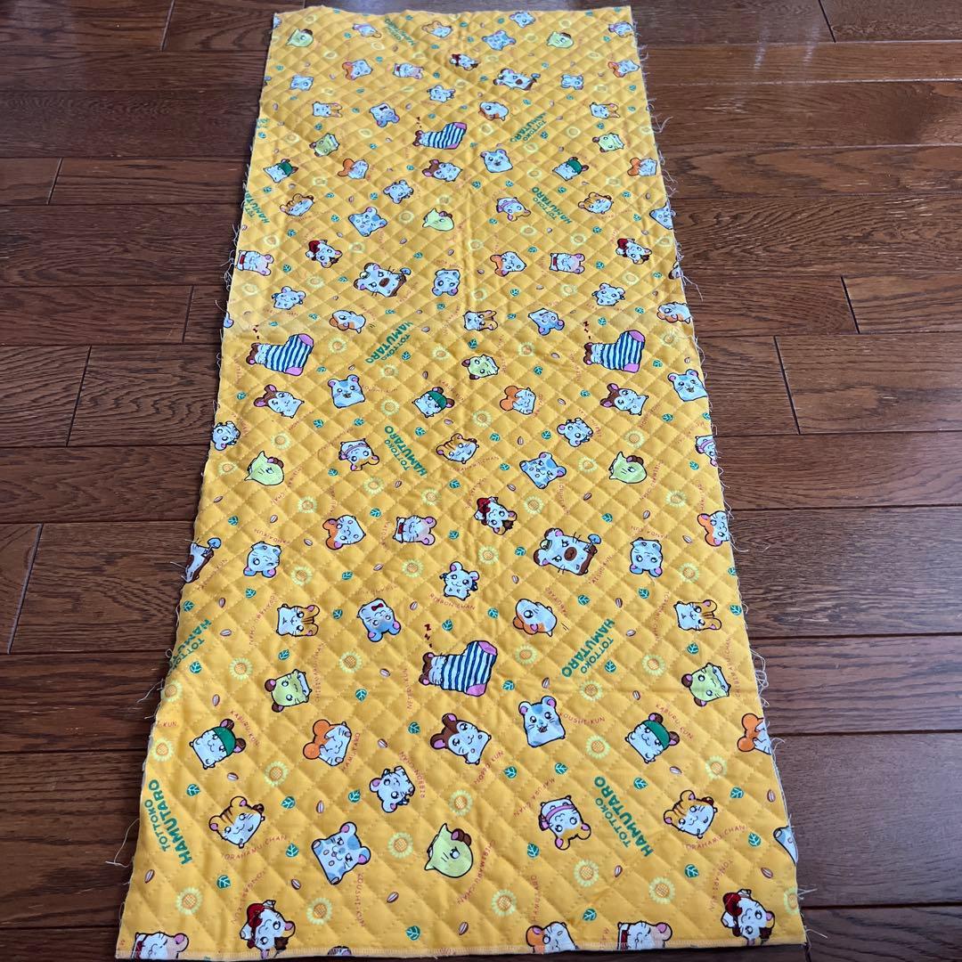 平成レトロ とっとこハム太郎 キルティング生地 黄色 - メルカリ