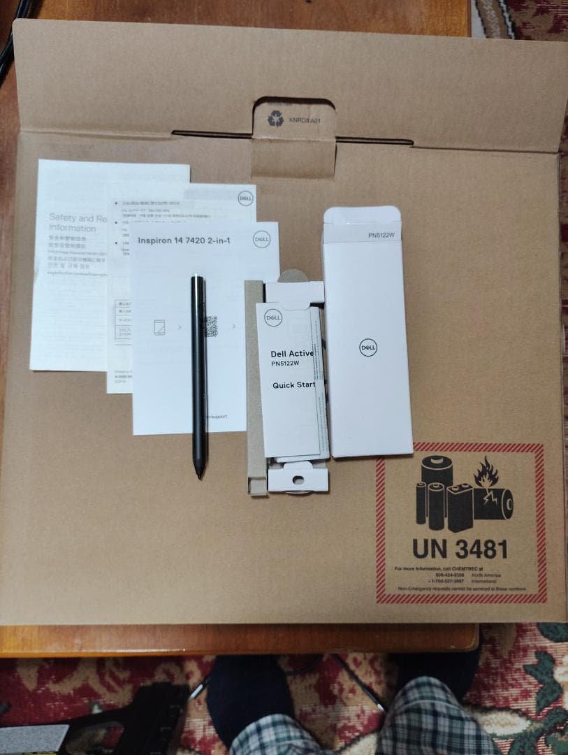 Dell Inspiron 7420 【タブレット両用PC 】i5_12世代