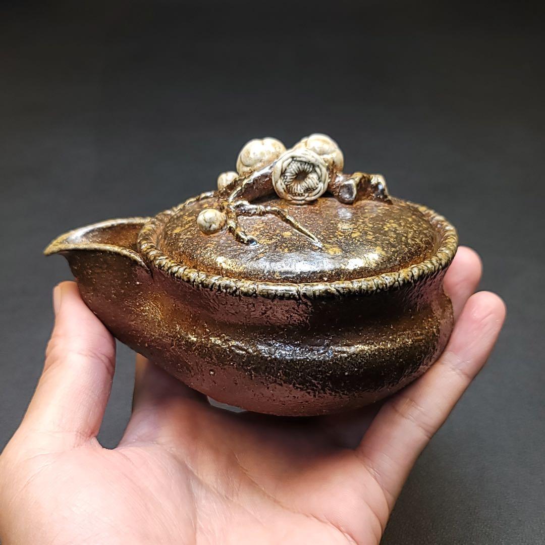 備前焼 入江光人司白梅宝瓶 - メルカリ