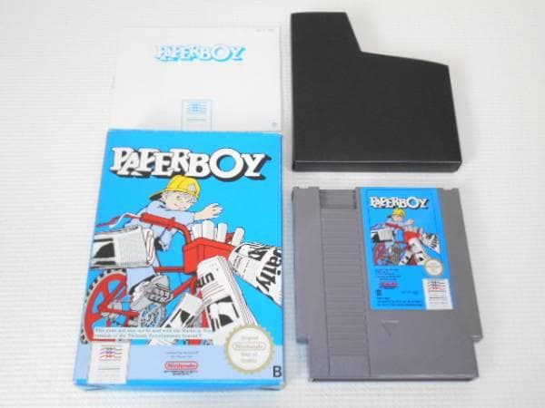 FC★PAPERBOY NES 海外版 Paperboy - Authentic Nintendo NES Game - Etsy