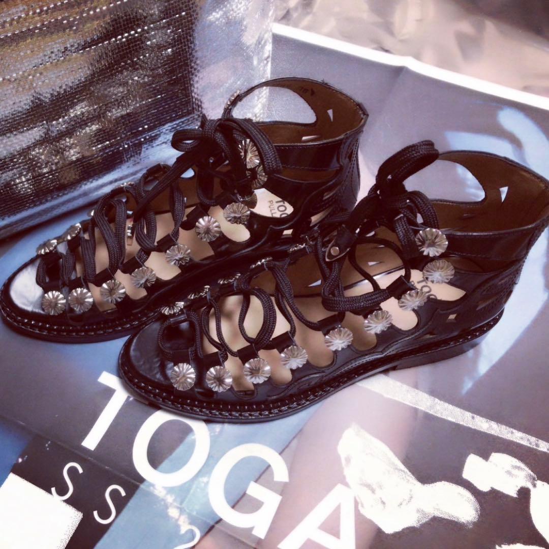 TOGA PULLA (トーガプルラ) レースアップシューズ 36 - メルカリ