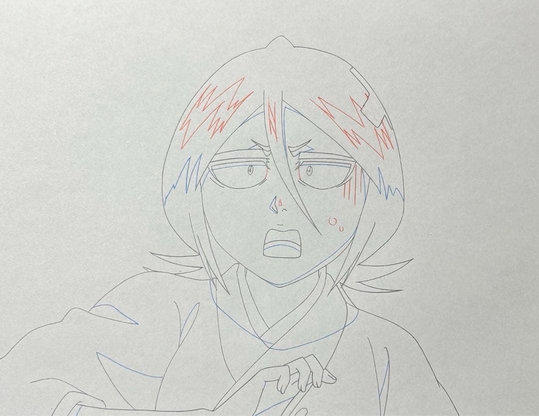BLEACH 朽木ルキア セル画 - メルカリ