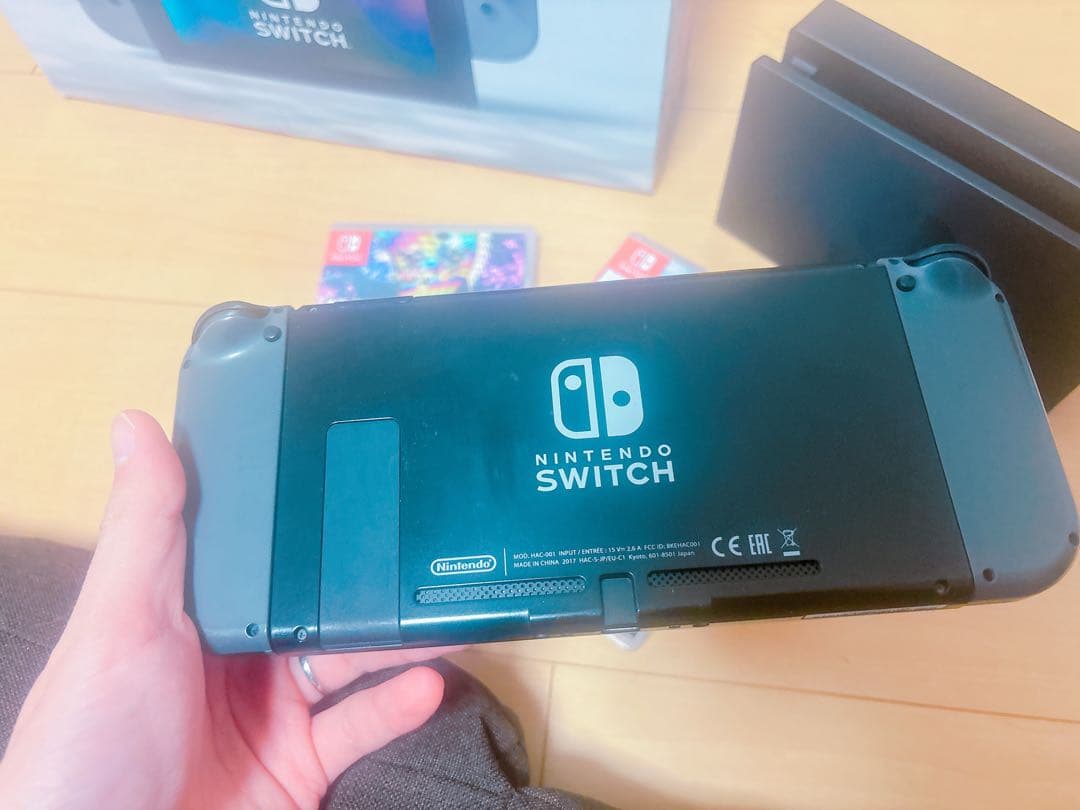 Switch一式、モンハンライズ、マリオカート8セット