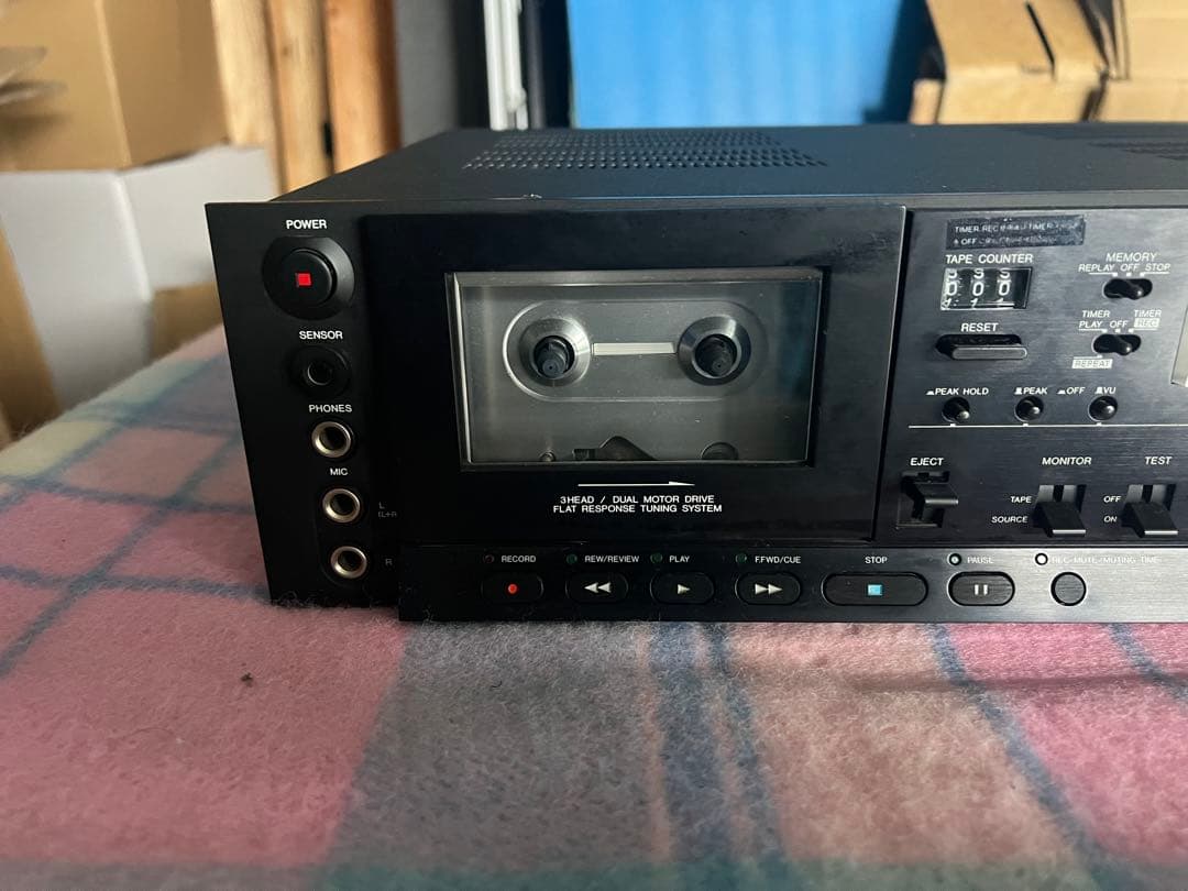 AIWA アイワ カセットデッキ AD-F90 - メルカリ