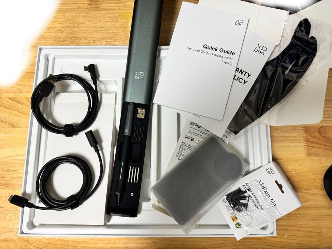 XPPEN Deco Pro LW Gen 2 ペンタブレット 本体一式中古