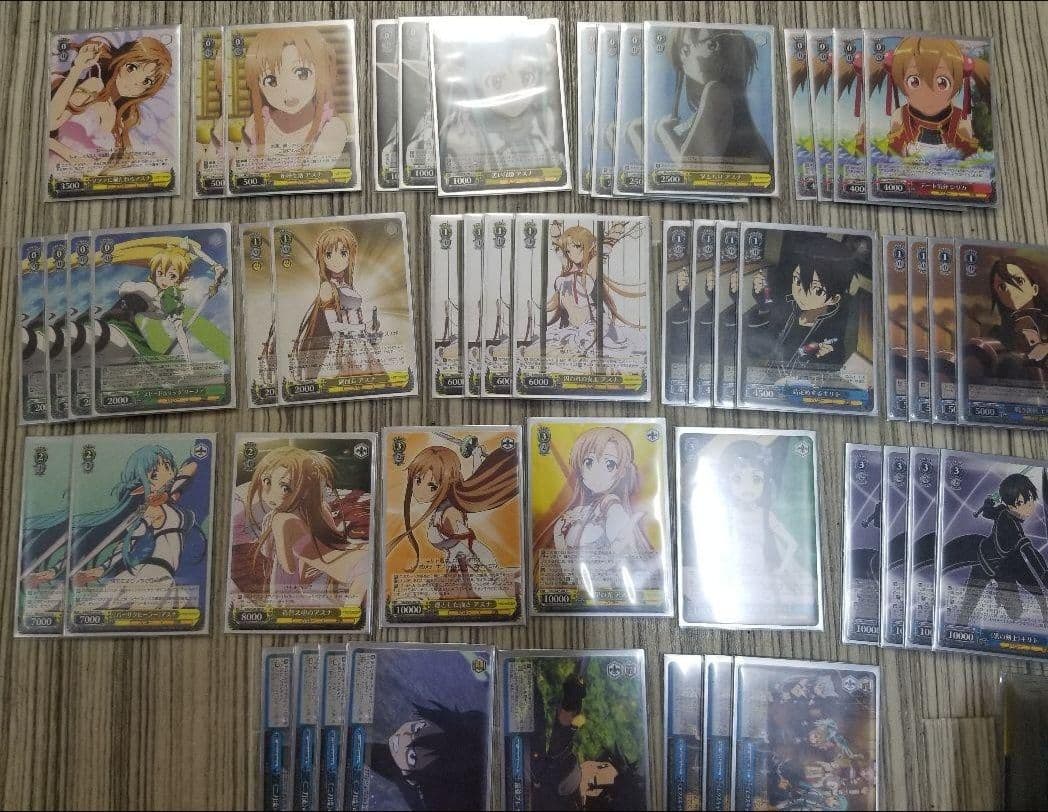 SAO ソードアートオンライン デッキ ヴァイス スリーブ - メルカリ