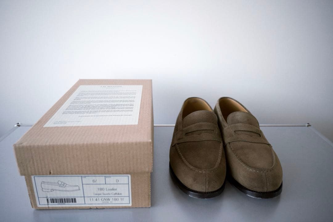 J.M.Weston 180 トープ6.5D 1度のみ着用 ジェイエムウェストン