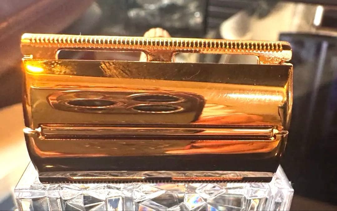 ジレット エグゼクティブ ファットボーイ ゴールド （調整式両刃カミソリ）