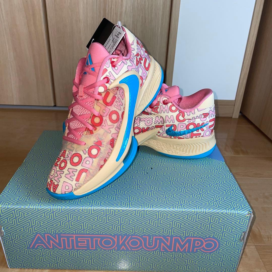 NIKE ズーム フリーク4 26 cm 【新品未使用】 ヤニス ピンク - メルカリ