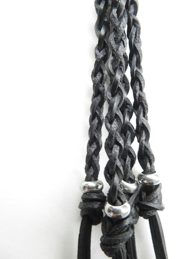 ⑥タッセルレザーフリンジしっぼキーホルダーキャリーヤマダ風 - メルカリ