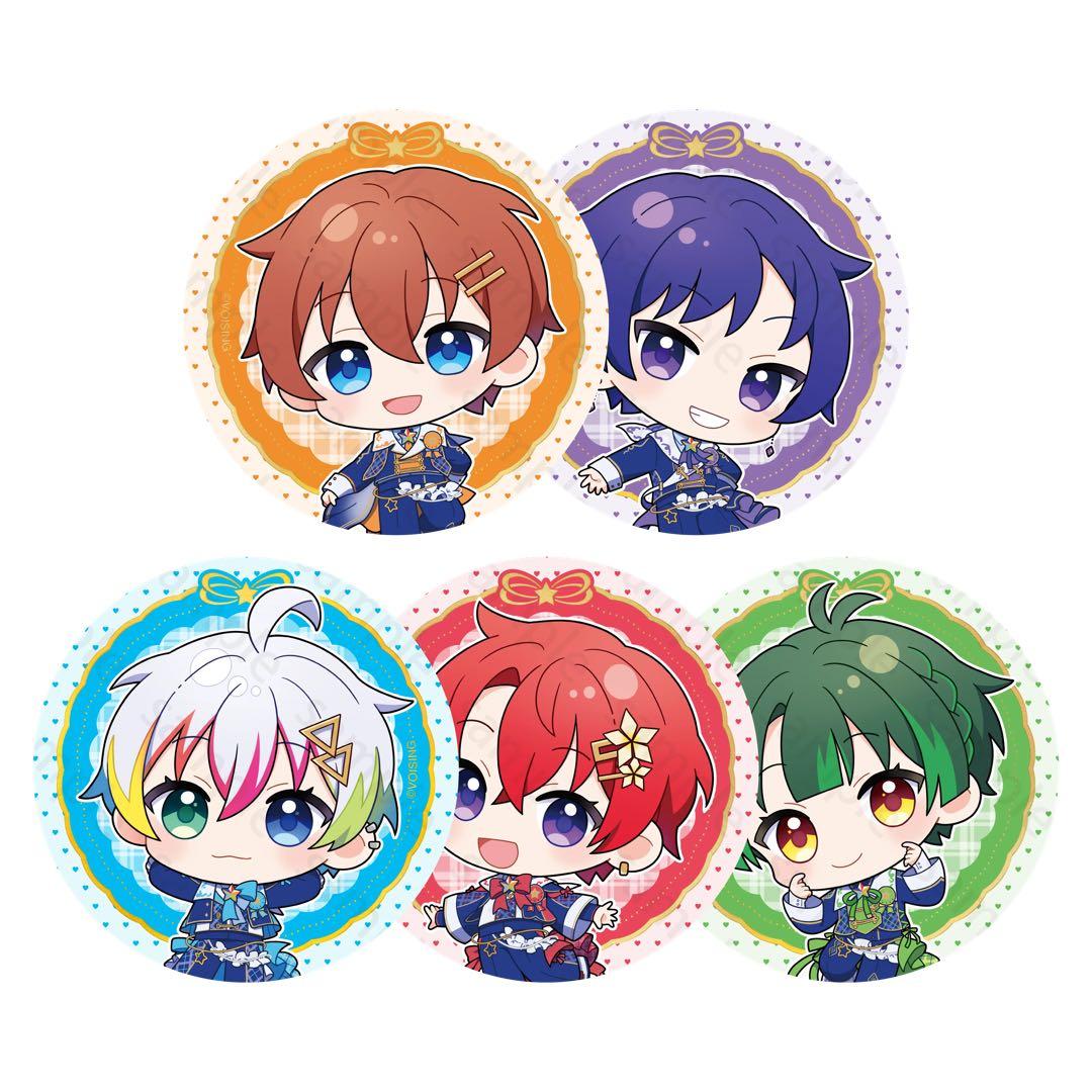 新品☆すたぽら【くに】4周年記念☆等身＆SD☆缶バッジ☆第12弾☆2点