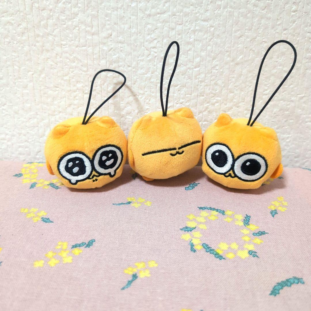 うんたねこ マスコット プライズ ぬいぐるみ 3種セット - メルカリ