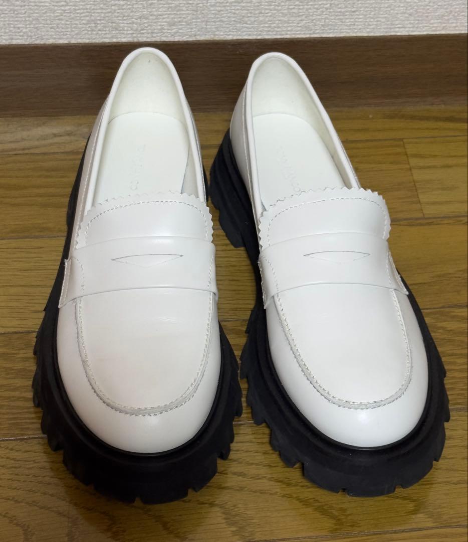 TONY BIANCO AXELL LOAFER ホワイト 8サイズ 靴