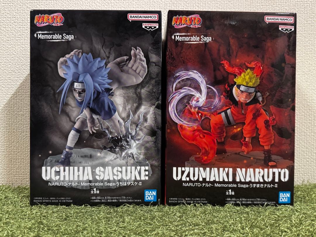 NARUTO フィギュア Memorable Saga ナルト サスケ - メルカリ