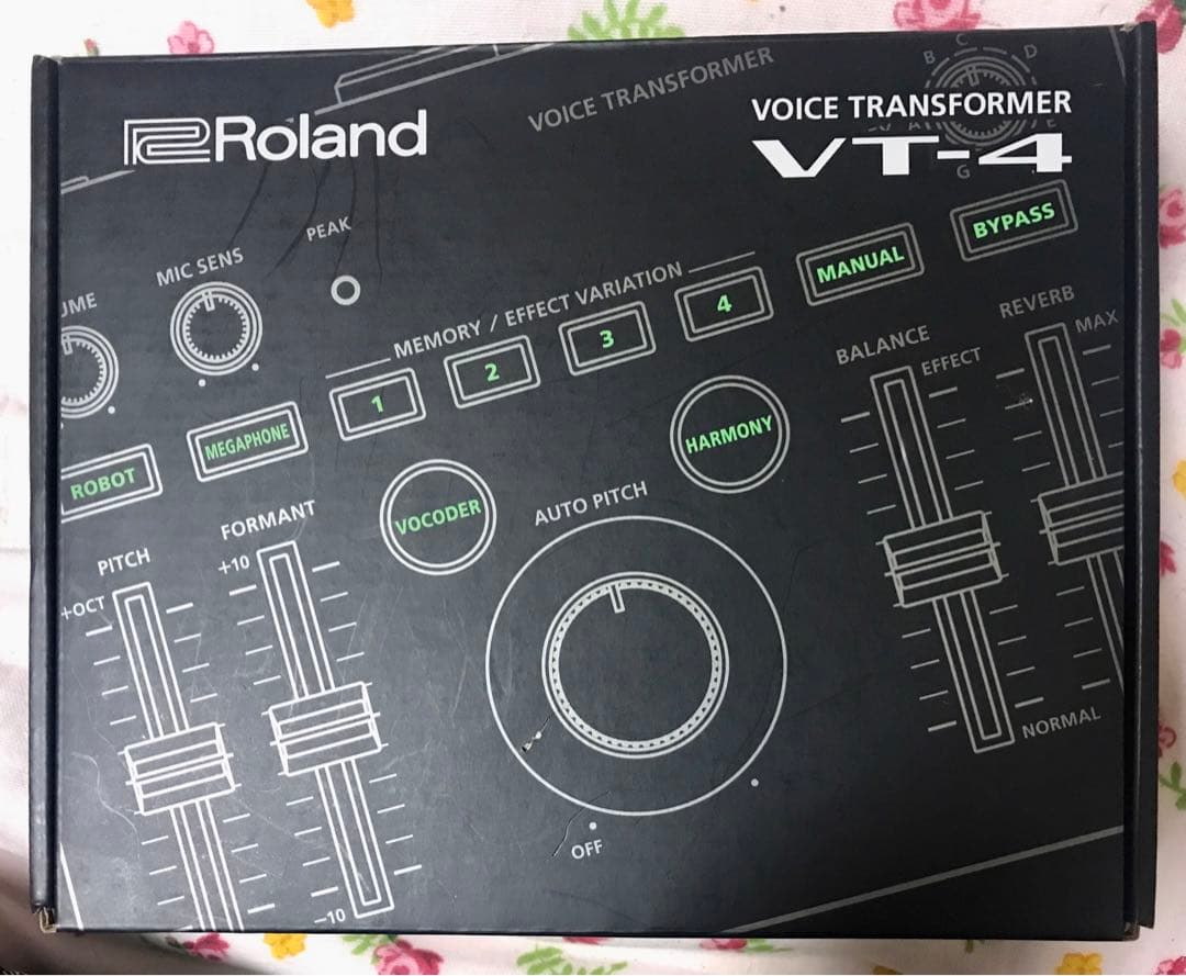 Roland VT-4 ボイストランスフォーマー（中古、念のためジャンク扱い