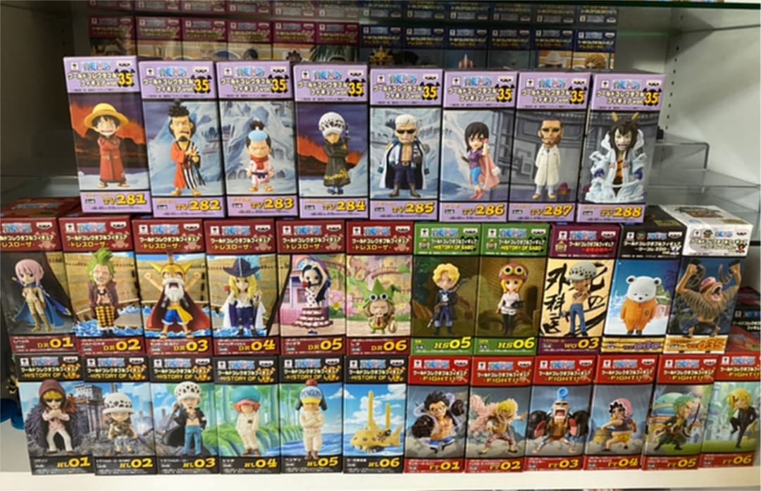 ワンピース ワーコレ パンクハザード編〜ドレスローザ編 43体セット‼︎