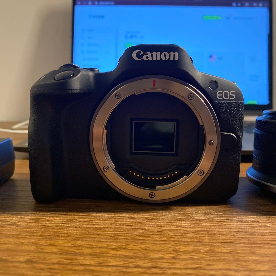 現状品／結露あり】Canon EOS R50 レンズ付き