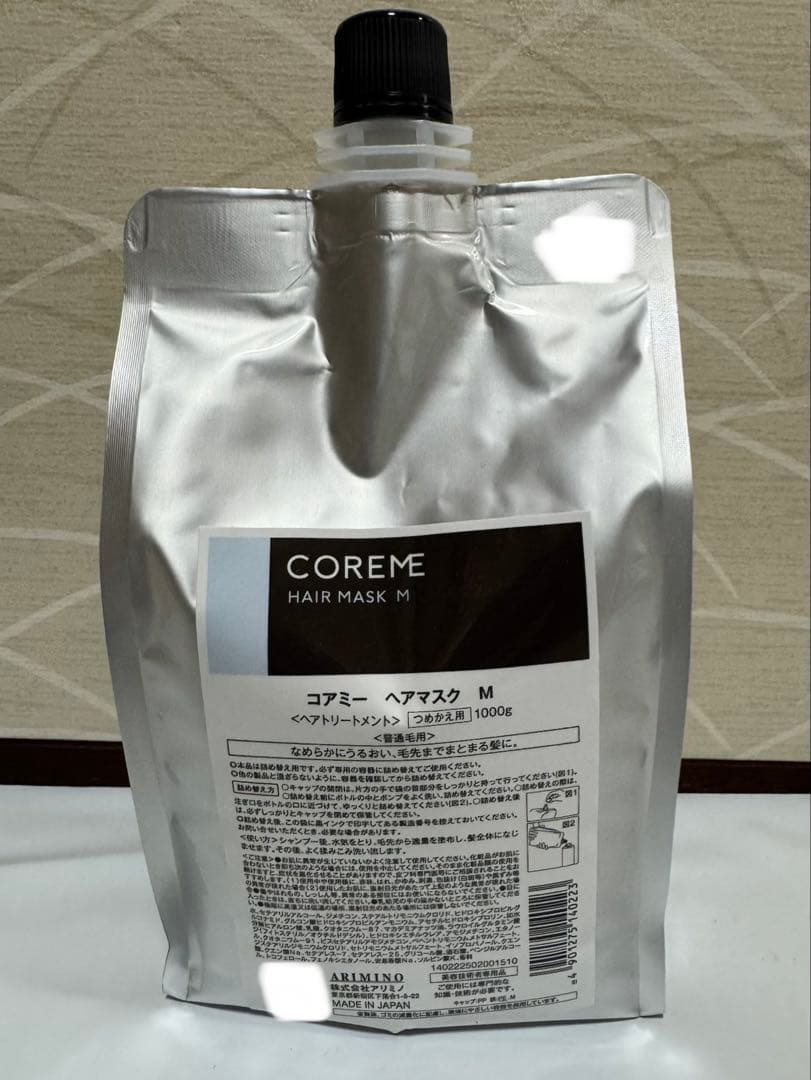 コアミー M ヘアマスク1000g 詰替 コアミー ヘアマスク M | 株式会社アリミノ | オフィシャルサイト