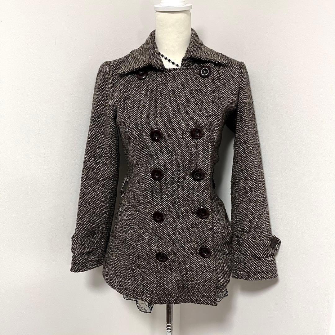 ダークコアy2k平成 ギャル パンク ロック 韓国 デザイン コート - メルカリ