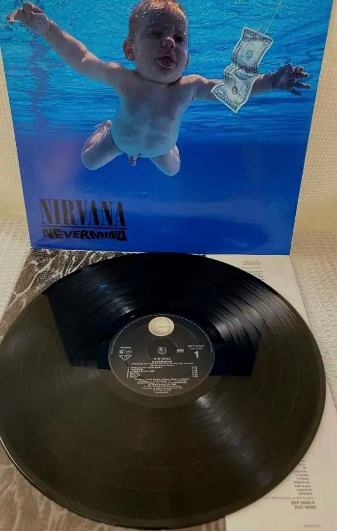 NIRVANA NEVER MIND 1991年発売 EUオリジナル - メルカリ