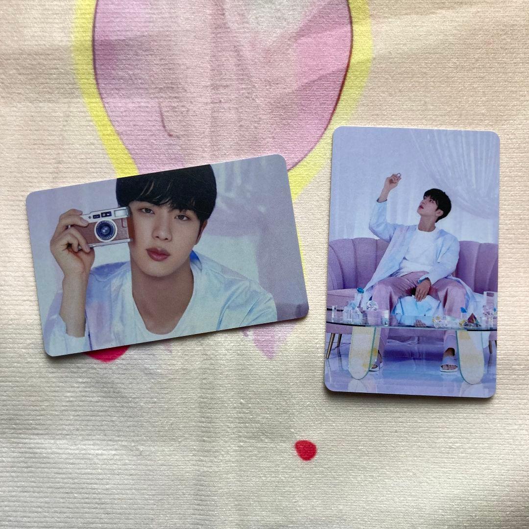 BTS BE 未公開 ラキドロ 韓国限定 ジン JINトレカ 2枚 BTS JIN ジン BE 未公開 韓国限定 ラキドロ トレカ - メルカリ