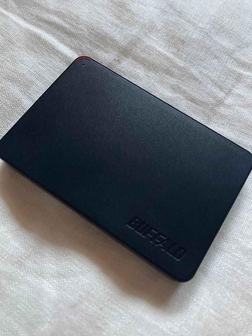 BUFFALOポータブルHDD 2TB ELECOMHDDケース【セット売り】 BUFFALO
