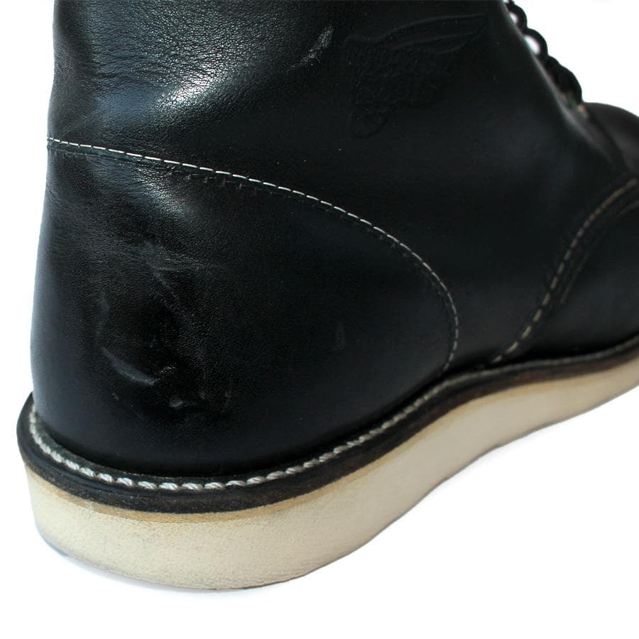 廃番 Red Wing 9070 ラウンドトゥ ワークブーツ ブラックハーネス