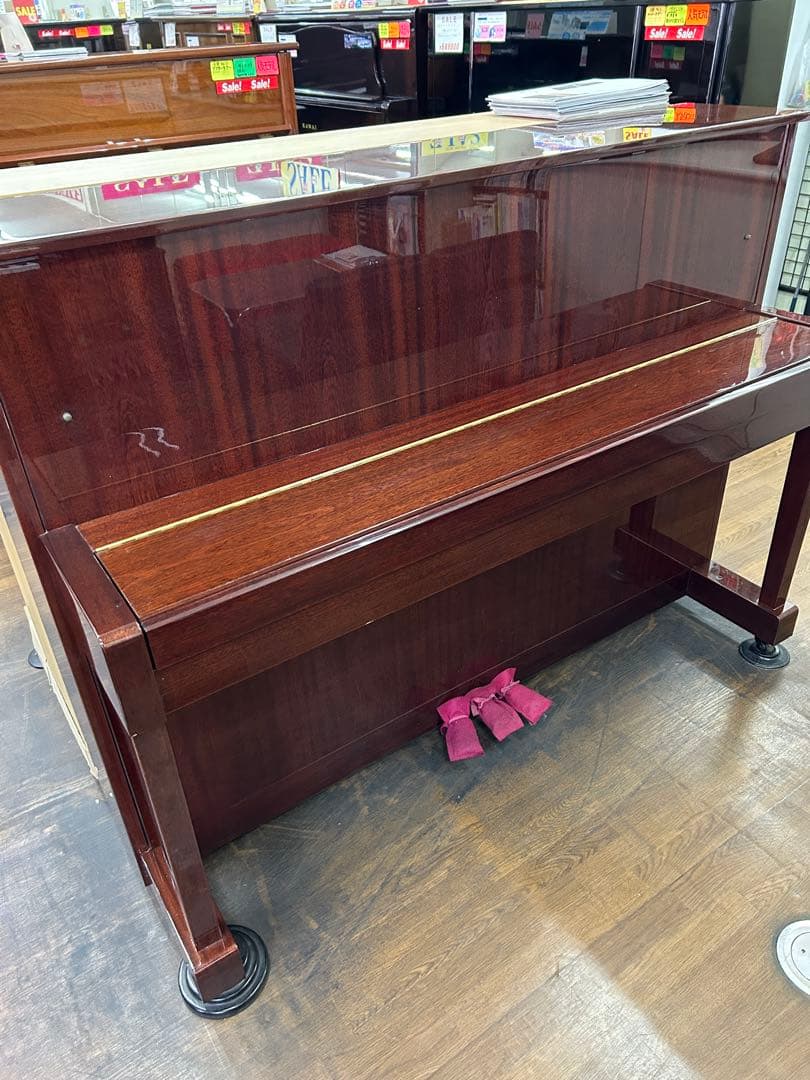 超価格カワイピアノ、CX5H、人気のコンパクトタイプ、高級木目調、1台