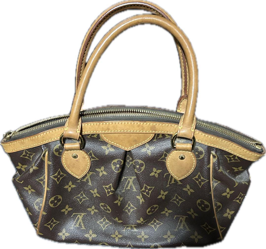 Louis Vuitton モノグラム ハンドバッグ　美品 M82949】 LOUIS VUITTON ルイヴィトン モノグラム・デニム バッグ