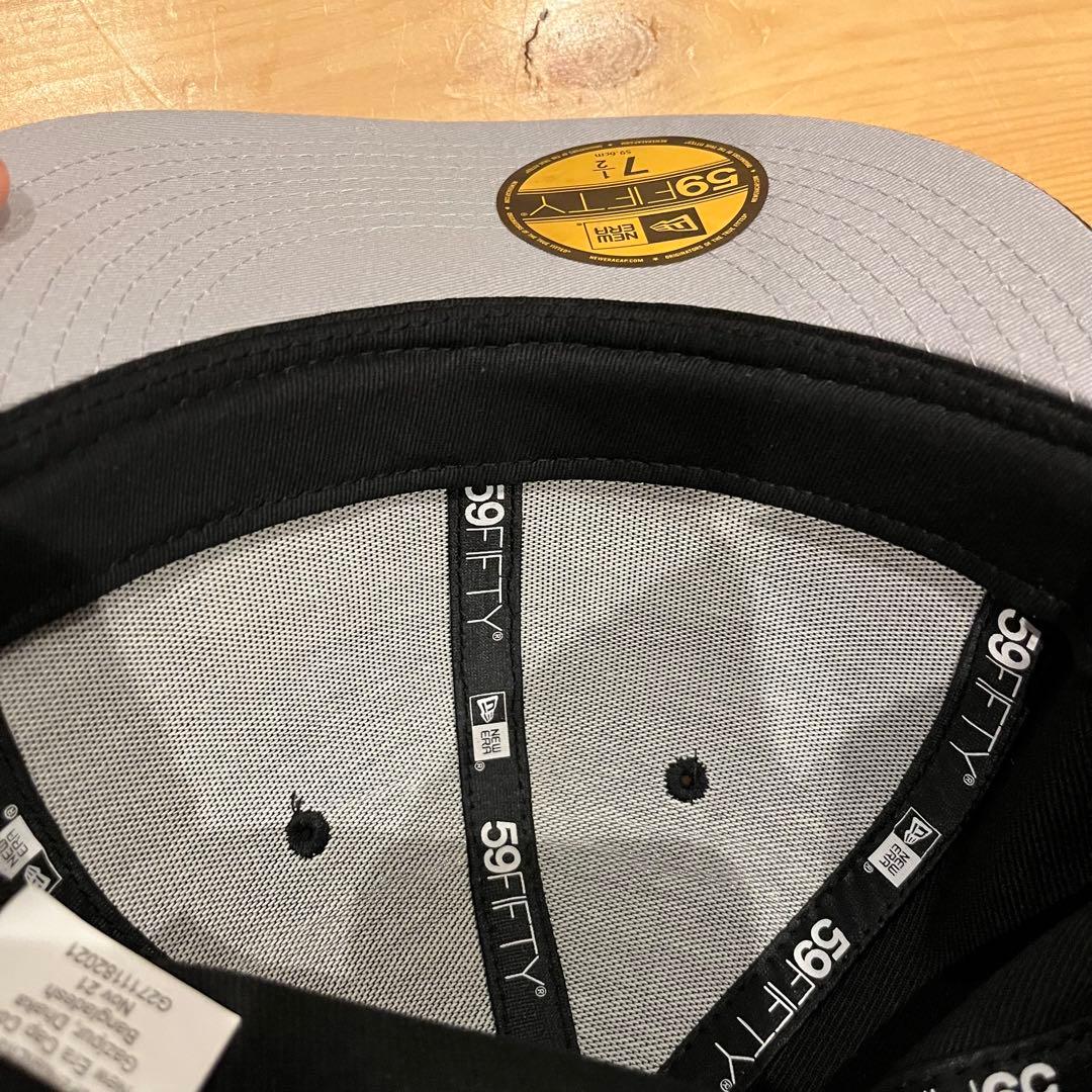 S*T様 Supreme ブラック フライトキャップ　7 1/2 59.6cm