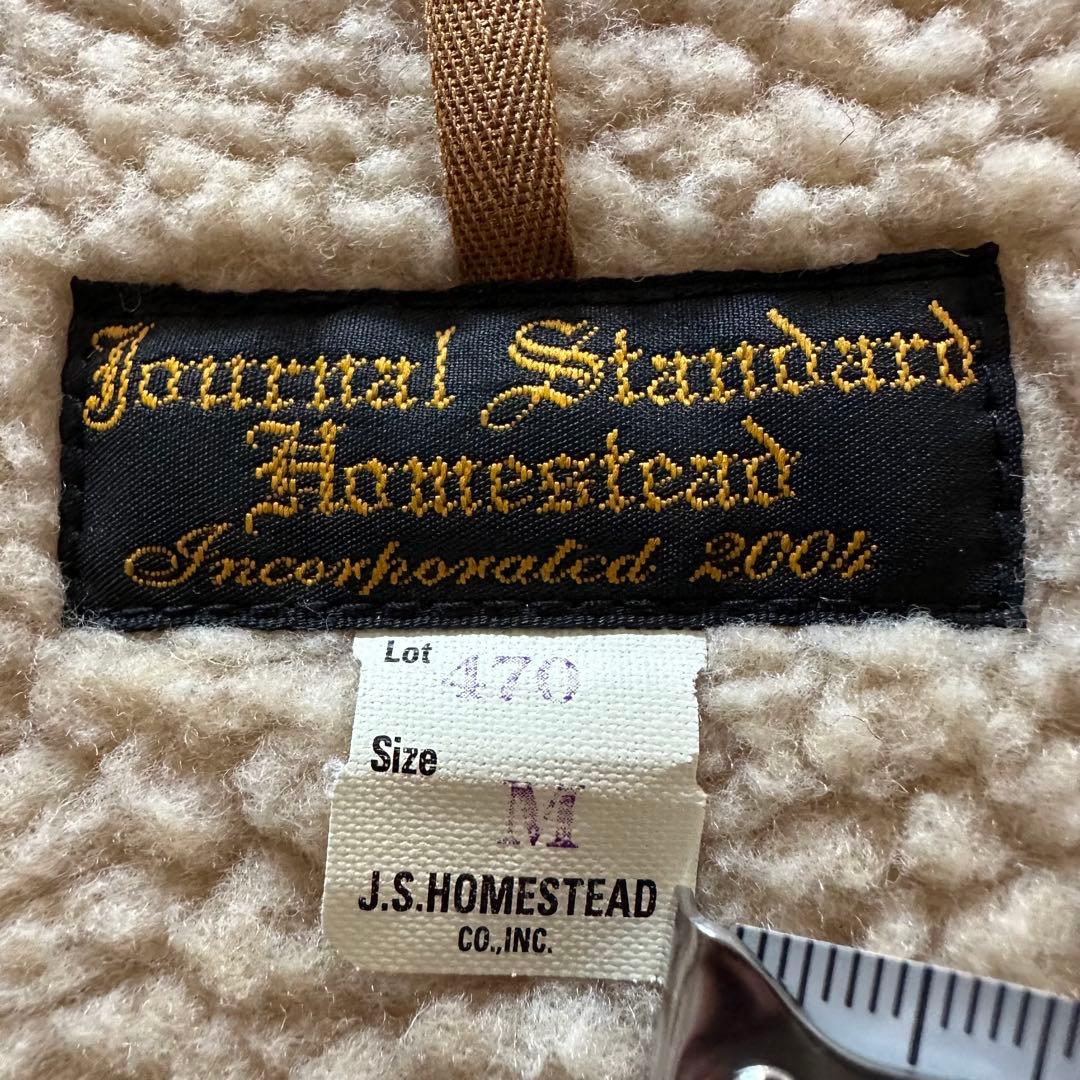 J.S Homestead スウェードベスト Mサイズ ジャーナルスタンダード