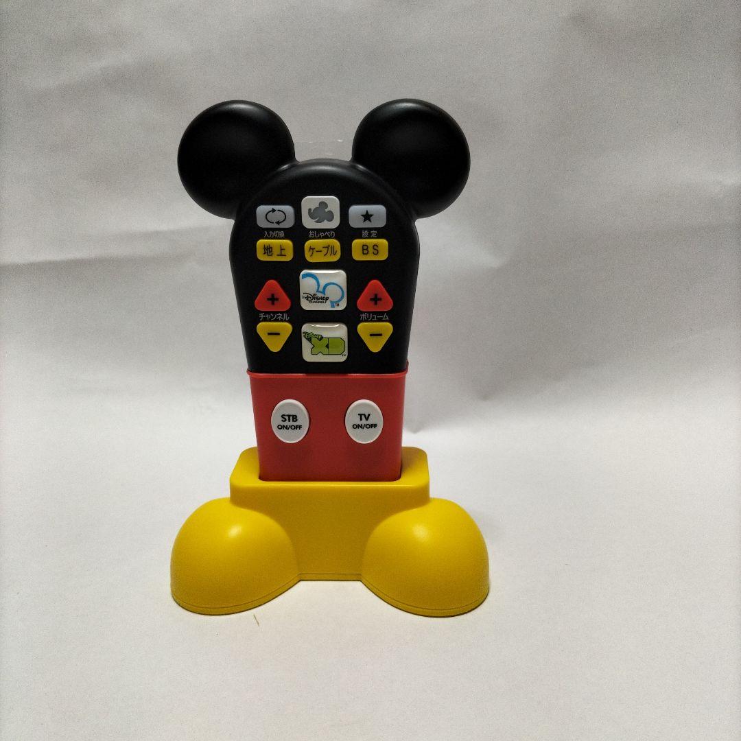 ミッキーマウス ディズニー リモコン TV,STB専用 抗菌加工 おしゃべり