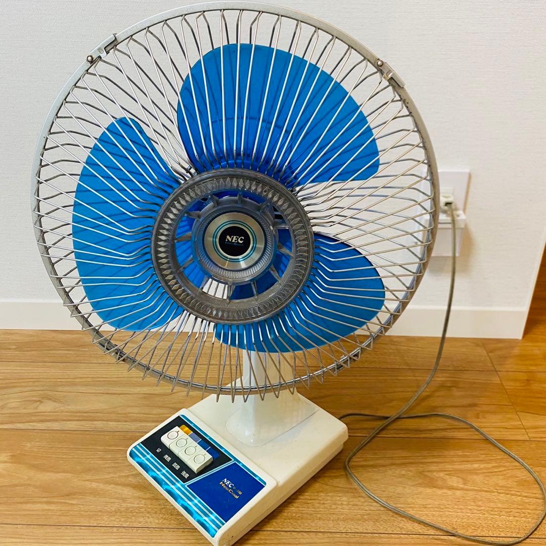 昭和レトロ 扇風機 NEC NEOCOOL NEC NF-30GE - メルカリ