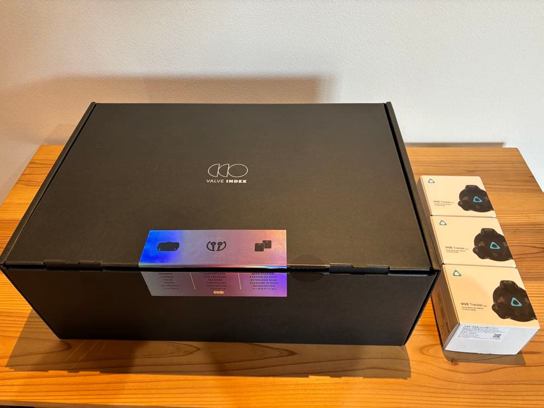 Valve Index フルセット+ viveトラッカー3点 Valve バルブ VALVE INDEX VR KIT トラッカーセット 【在庫限り大特価