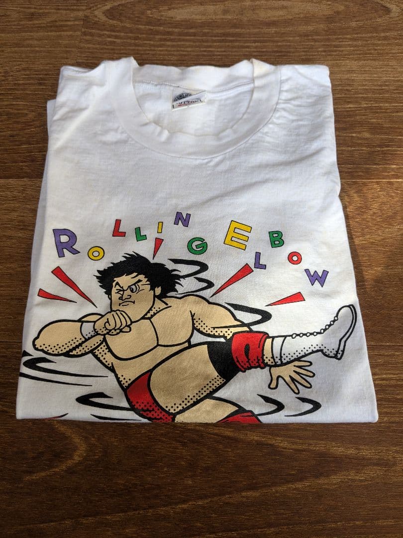 新日本プロレス時代 武藤敬司 Tシャツ 本人直筆サイン入り - メルカリ