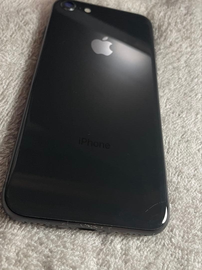 iPhone 8 256GB SIMフリー ブラック 傷あり 動作確認済み