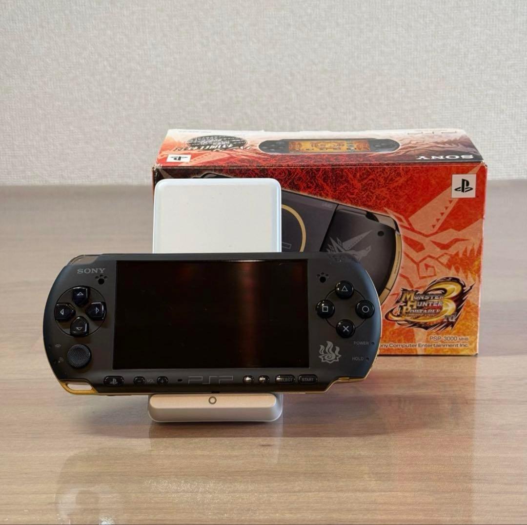PSP-3000 モンスターハンターモデル 箱付き Amazon | 【整備済み品】PSP「プレイステーション・ポータブル