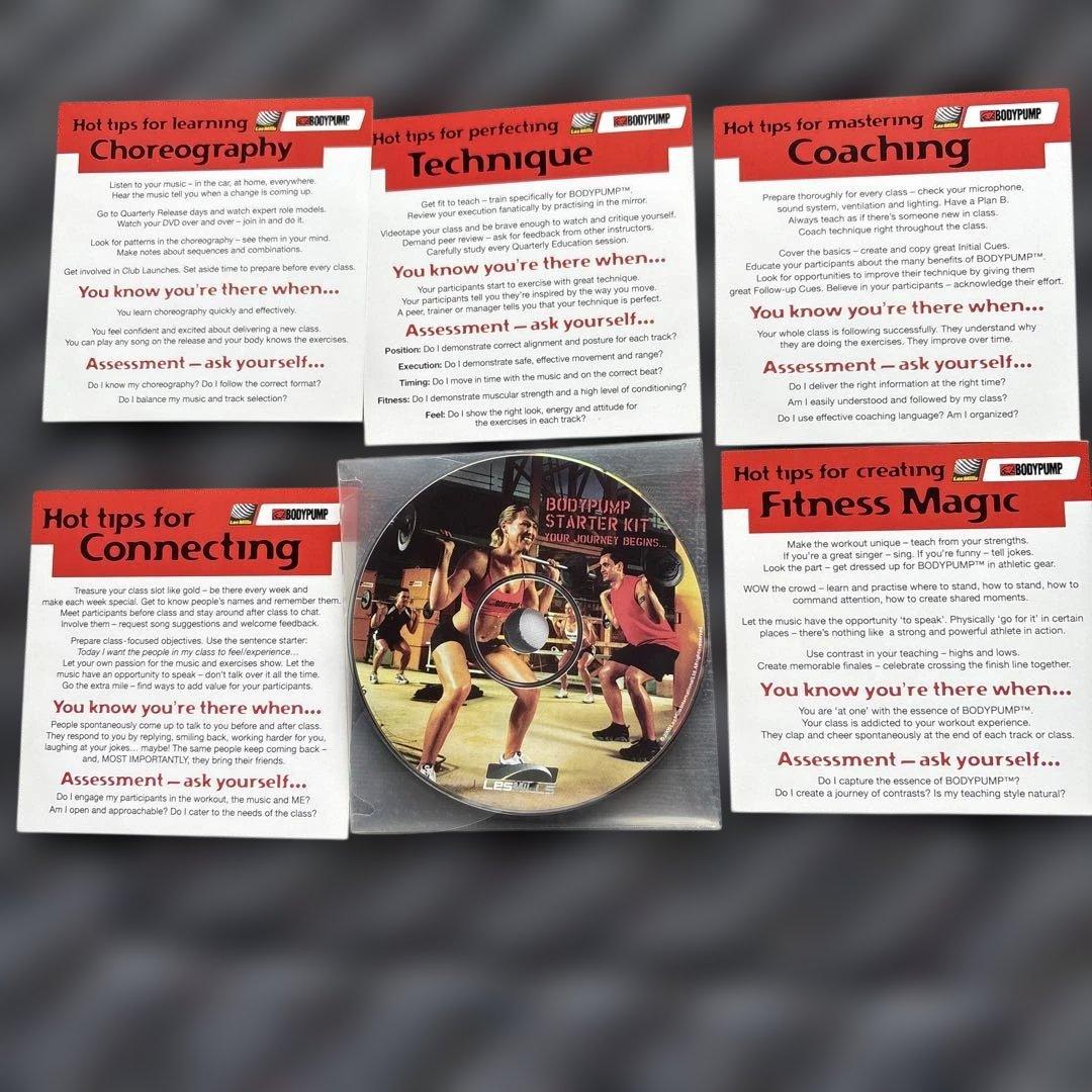 ボディパンプ　スターターキット　DVD