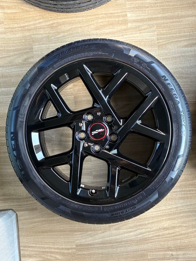 美品】MINI F66 JCW純正タイヤホイール 17インチ ネクセンタイヤ