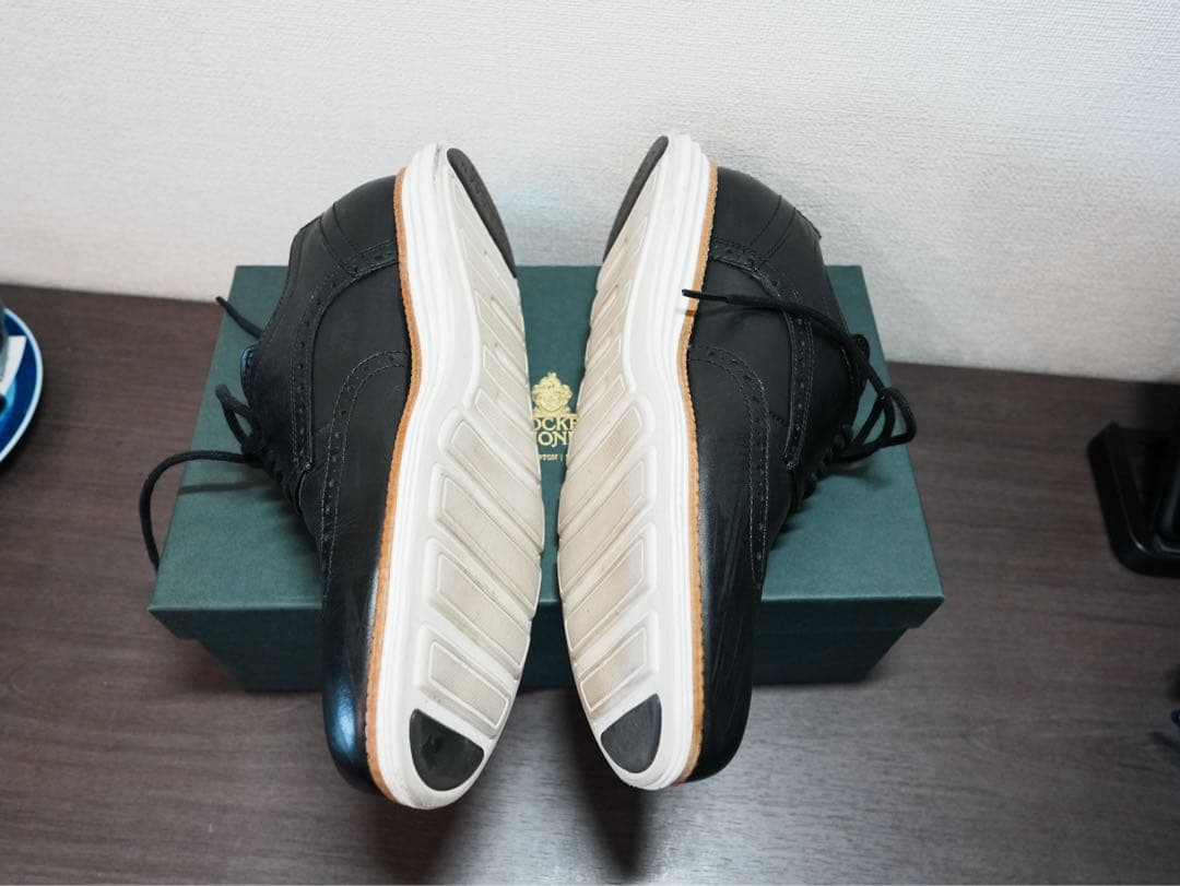 COLE HAAN ブラックレザー ドレスシューズ 26.5cm